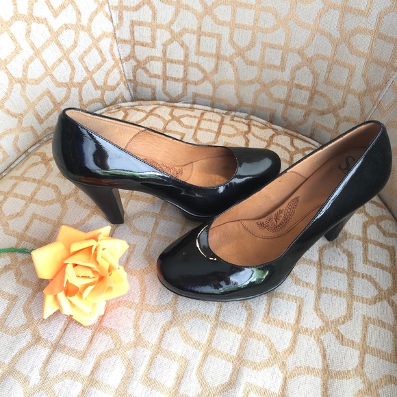 Sofft Shoes - EUC Sofft 8M patent Heels closed toe